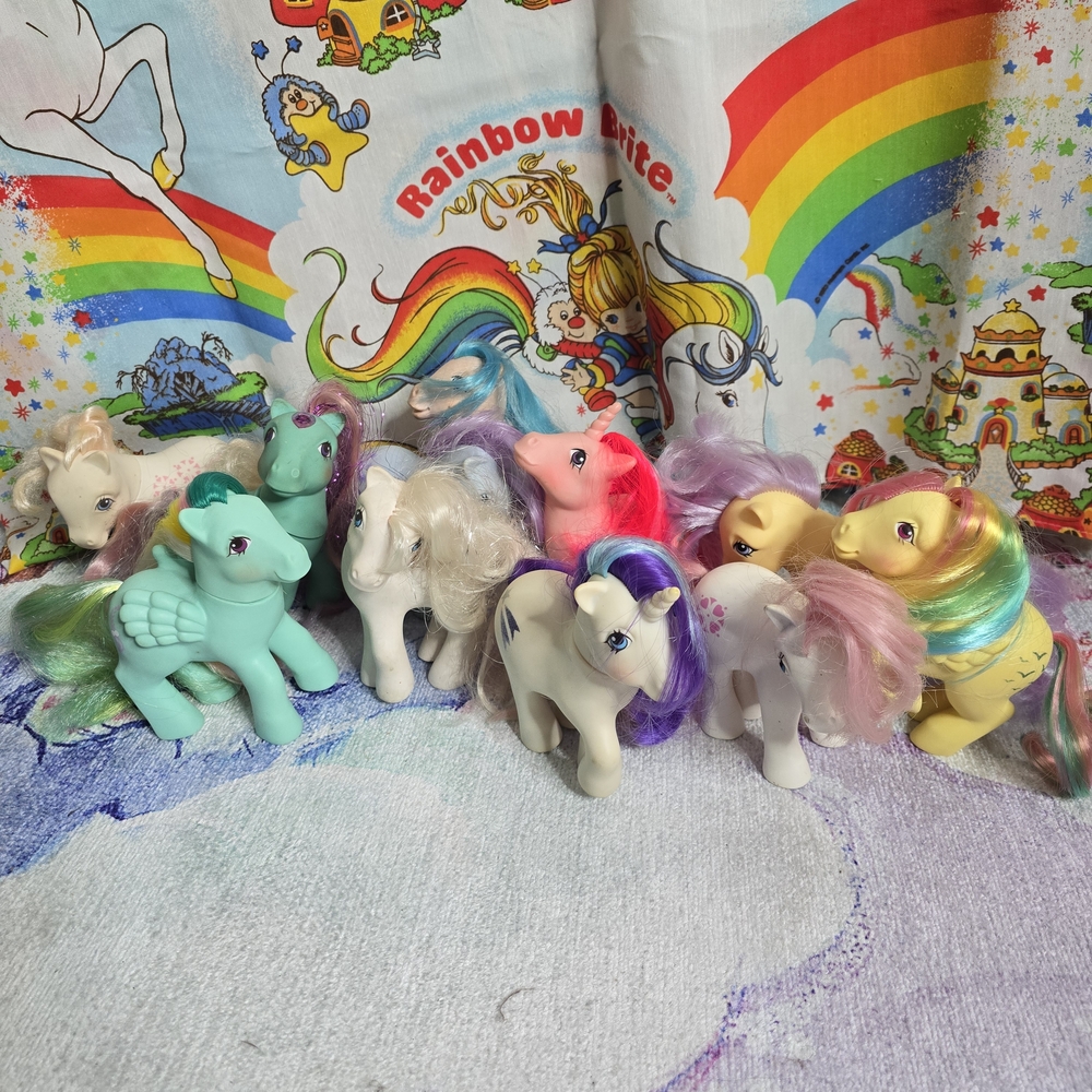 Lot #1 My Little Pony Vintage Set (11 Different Ponies)